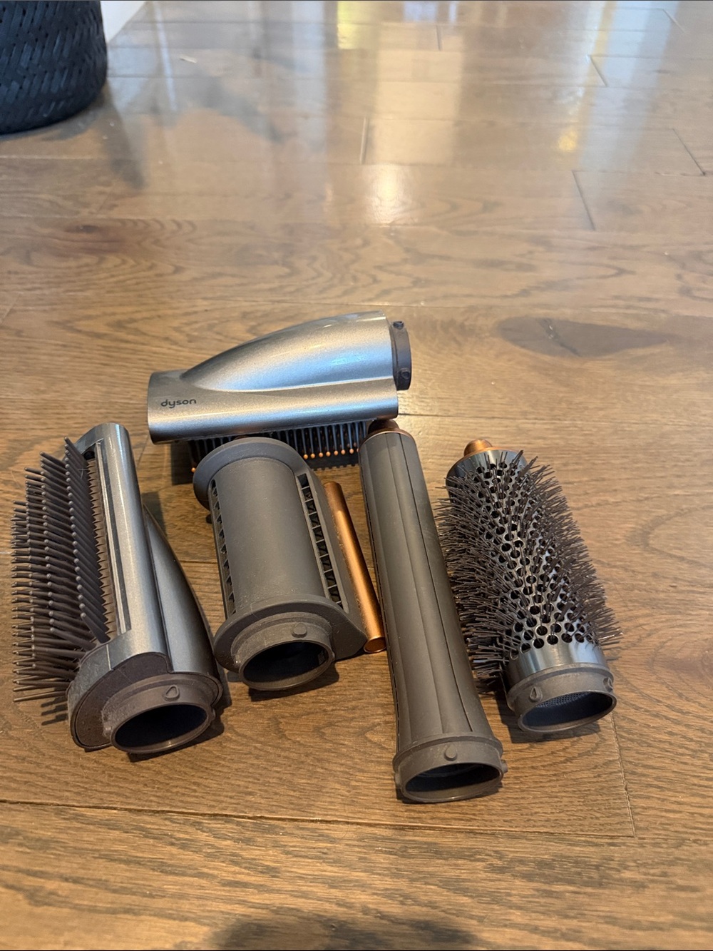 Dyson AirWrap Styling Attachment Set - Copper and Nickel
